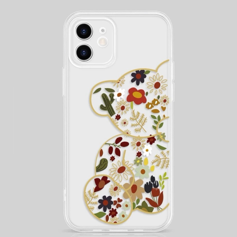 Teddy bear phone cover iPhone 12